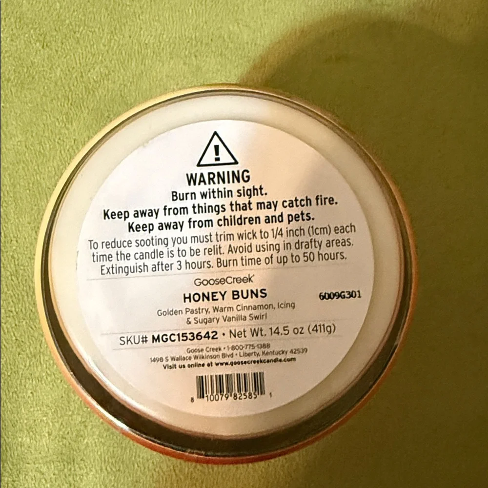 GooseCreek x Little Debbie Honey Buns Candle